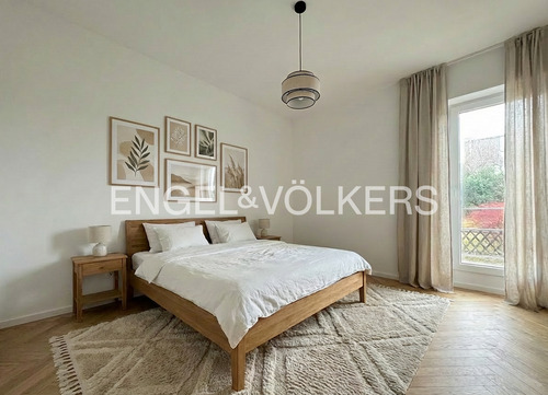 Einrichtungsbeispiel Schlafzimmer - Doppelhaushälfte mit 158,30 m&sup2; in Bad Nauheim zum Kaufen