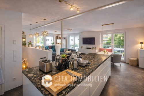 OG 1 Küche - 7 Zimmer Mehrfamilienhaus, Wohnhaus zum Kaufen in Frankfurt am Main