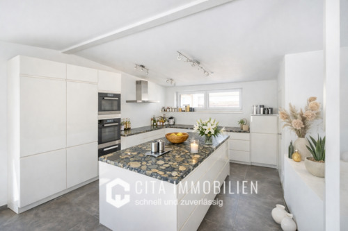 OG 1 Küche - Mehrfamilienhaus, Wohnhaus mit 270,50 m&sup2; in Frankfurt am Main zum Kaufen