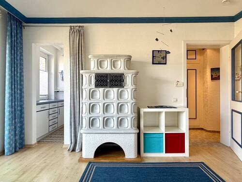 Wohnzimmer - 1 Zimmer Etagenwohnung in Büsum