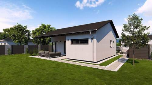 Ansicht Garten - 2 Zimmer Bungalow zum Kaufen in Zweibrücken