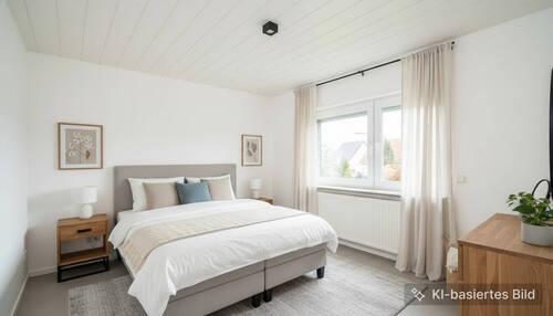 Schlafzimmer visualisiert - 