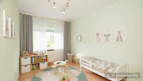 Kinderzimmer visualisiert - 
