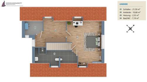 Obergeschoss - 
