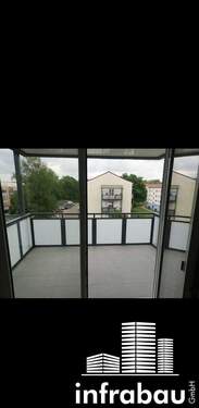 Balkon - 2 Zimmer Etagenwohnung zur Miete in Augsburg
