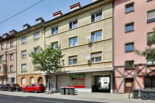 Straßenansicht - 3 Zimmer Etagenwohnung zum Kaufen in Pforzheim