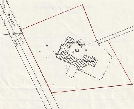 Lageplan, Gebäudezuordnung - 