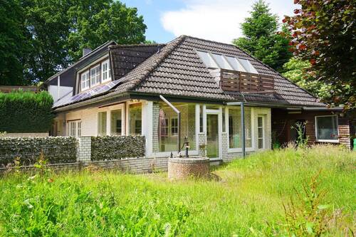 Ansicht der Häuser von der Gartenseite - Mehrfamilienhaus, Wohnhaus mit 290,00 m&sup2; in Appen zum Kaufen