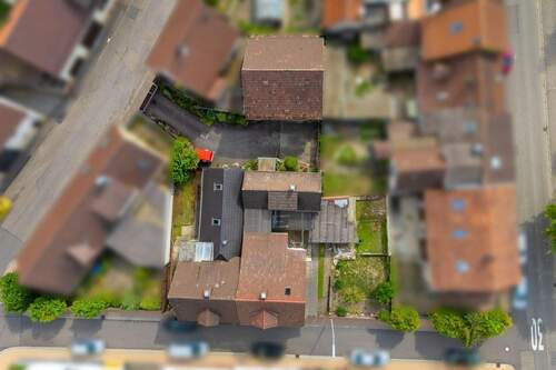 Luftansicht - Doppelhaushälfte mit 77,00 m&sup2; in Niefern-Öschelbronn zum Kaufen