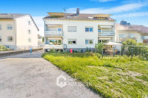 Hausansicht - Moderne Erdgeschosswohnung mit Garten, Balkon & Stellplatz in Bruchköbel-Roßdorf