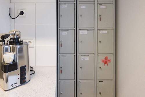 Abschließbare Fächer - 