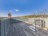 grandiose Dachterrasse - Ruhig gelegene 3,5-Zimmer-Dachgeschosswohnung mit grandioser Dachterrasse nahe dem Stadtwald