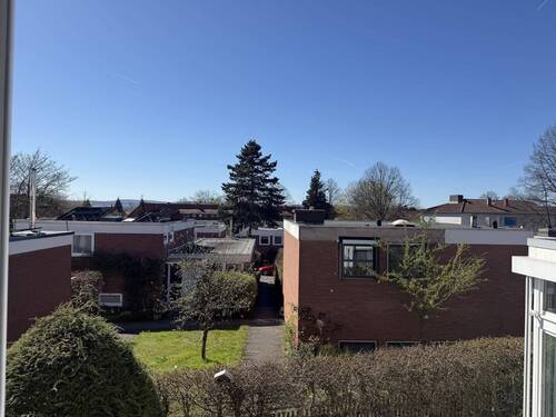 Blick aus dem Schlafraum im Obergeschoss - 