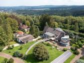 Anwesen aus der Vogelperspektive - 