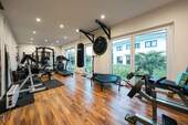 Gartenhaus Fitnessraum - 