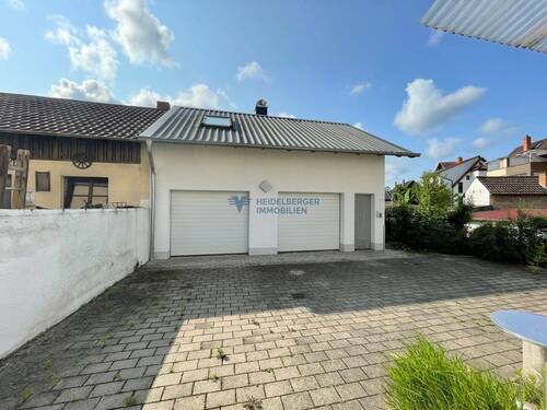 Hausansicht vom Innenhof - 1 Zimmer Etagenwohnung in Dossenheim