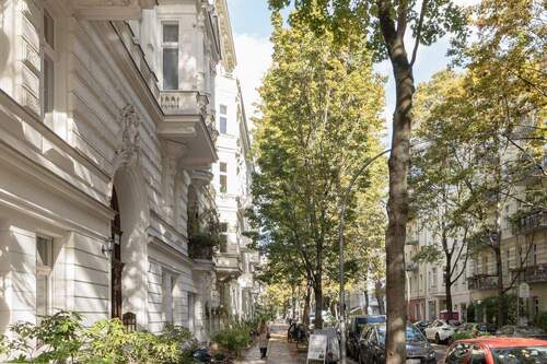 Blick in die Straße - 