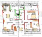 Wohnungsgrundriss - 4 Zimmer Etagenwohnung zum Kaufen in Endingen