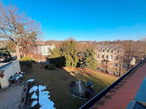 Ausblick aus dem Dachgeschoss - 