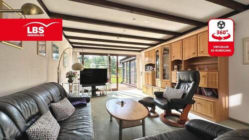 Wohnbereich im Anbau - Reihenmittelhaus mit 126,00 m&sup2; in Schöppenstedt zum Kaufen