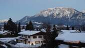 Blick vom Balkon - Impression vom Winter - 