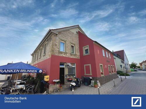 Frontansicht - 1 Zimmer Mehrfamilienhaus, Wohnhaus zum Kaufen in Kitzingen