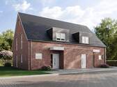 Titelbild - Erstbezug: Neubau-Doppelhaushälfte in ruhiger Lage von Wardenburg zu verkaufen