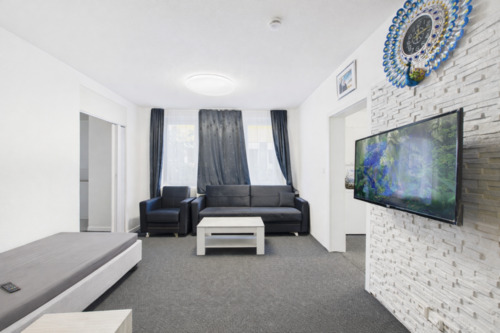 Wohnzimmer - Etagenwohnung mit 51,00 m&sup2; in Stuttgart zum Kaufen