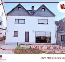 Rarität im Zentrum von Leichlingen: Freistehendes EFH, teilsaniert, mit Einliegerwohnung, Garten, 2 PKW-Stellplätzen, Ausbaureserven vorhanden