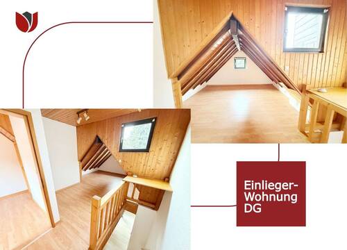 Dachgeschoss der Einliegerwohnung - 