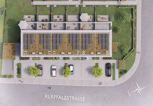 Lageplan Neubauquartier - 