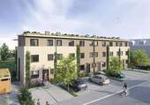 Visualisierung Reihenhäuser - 4 Moderne Reihenmittelhäuser mit Außenterrasse und Dachterrasse in Nußloch