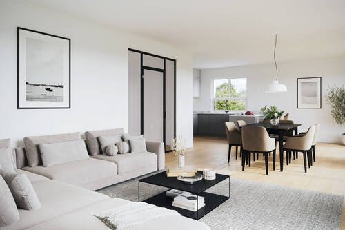 Wohn- und Essbereich - 