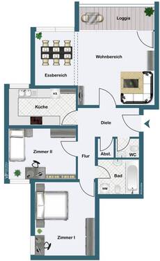 1. Obergeschoss - 
