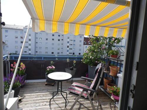 Bild 1 - Provisionsfrei!!! Charmante 2-Zimmer-Wohnung mit Dachterrasse (Westausrichtung)