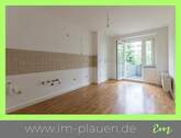 Küche - 3 Raumwohnung mit Balkon in Plauen zur Miete - Stadtteil Haselbrunn 3 Zimmerwohnung im Altbau