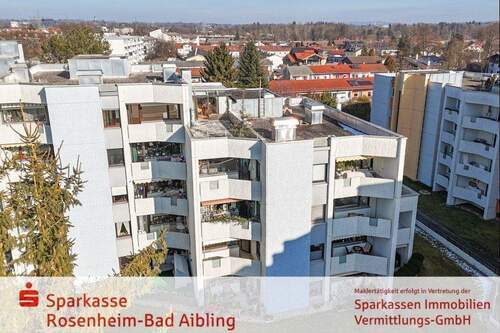 Ansicht - 2 Zimmer Etagenwohnung zum Kaufen in Rosenheim