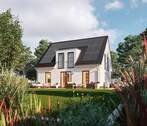 Flair 134 - Gartenansicht - 6 Zimmer Einfamilienhaus zum Kaufen in Nessetal-Hochheim