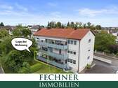 Außenansicht Südwest - Verkauft wird eine sofort verfügbare 3-ZKB-Wohnung (EG-Hochparterre) mit Einzelgarage in IN-Mailing!
