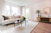 Wohnzimmer - PROVISIONSFREI: 3 Zi Wohnung am Holzhafen