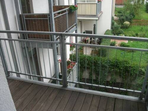 Balkon - 1 Zimmer Etagenwohnung in Chemnitz
