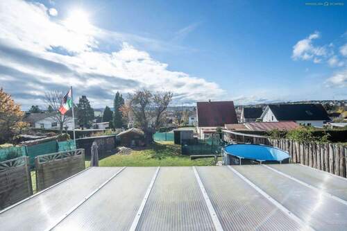 Aussicht vom Balkon - 