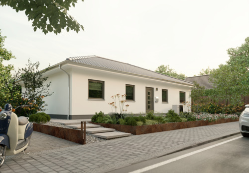 Straßenansicht - 4 Zimmer Bungalow zum Kaufen in Groß Stieten