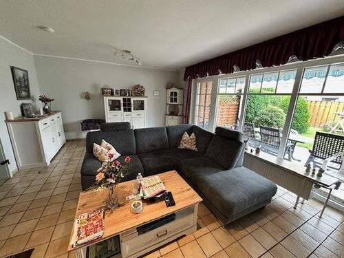 Blick in das Wohnzimmer - Reihenendhaus mit 110,00 m&sup2; in Ahlen zum Kaufen