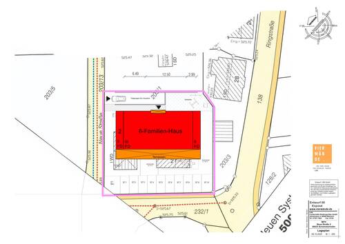Lageplan - 3 Zimmer Etagenwohnung in Schemmerhofen