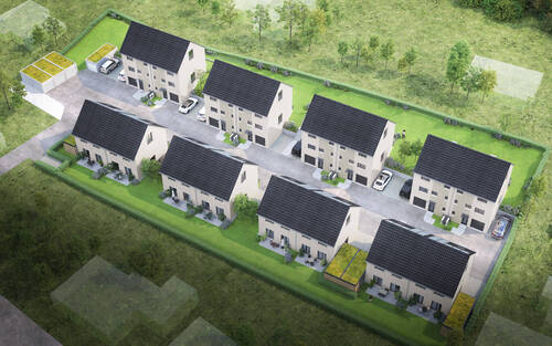 Baugrundstück - 5 Zimmer Doppelhaushälfte in Dornhan