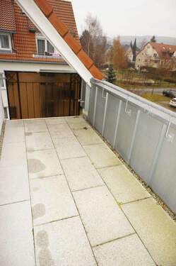 Balkon - 3 Zimmer Etagenwohnung zur Miete in Flöha