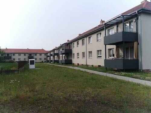 Rückansicht Lessingstraße - 4 Zimmer Etagenwohnung in Senftenberg