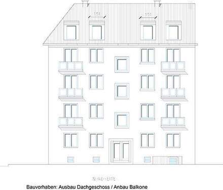 Ansicht Nord Vorbescheid.jpg - Mehrfamilienhaus, Wohnhaus in Münster zum Kaufen