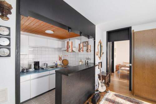 Küche - Etagenwohnung mit 45,00 m&sup2; in Dobel zum Kaufen